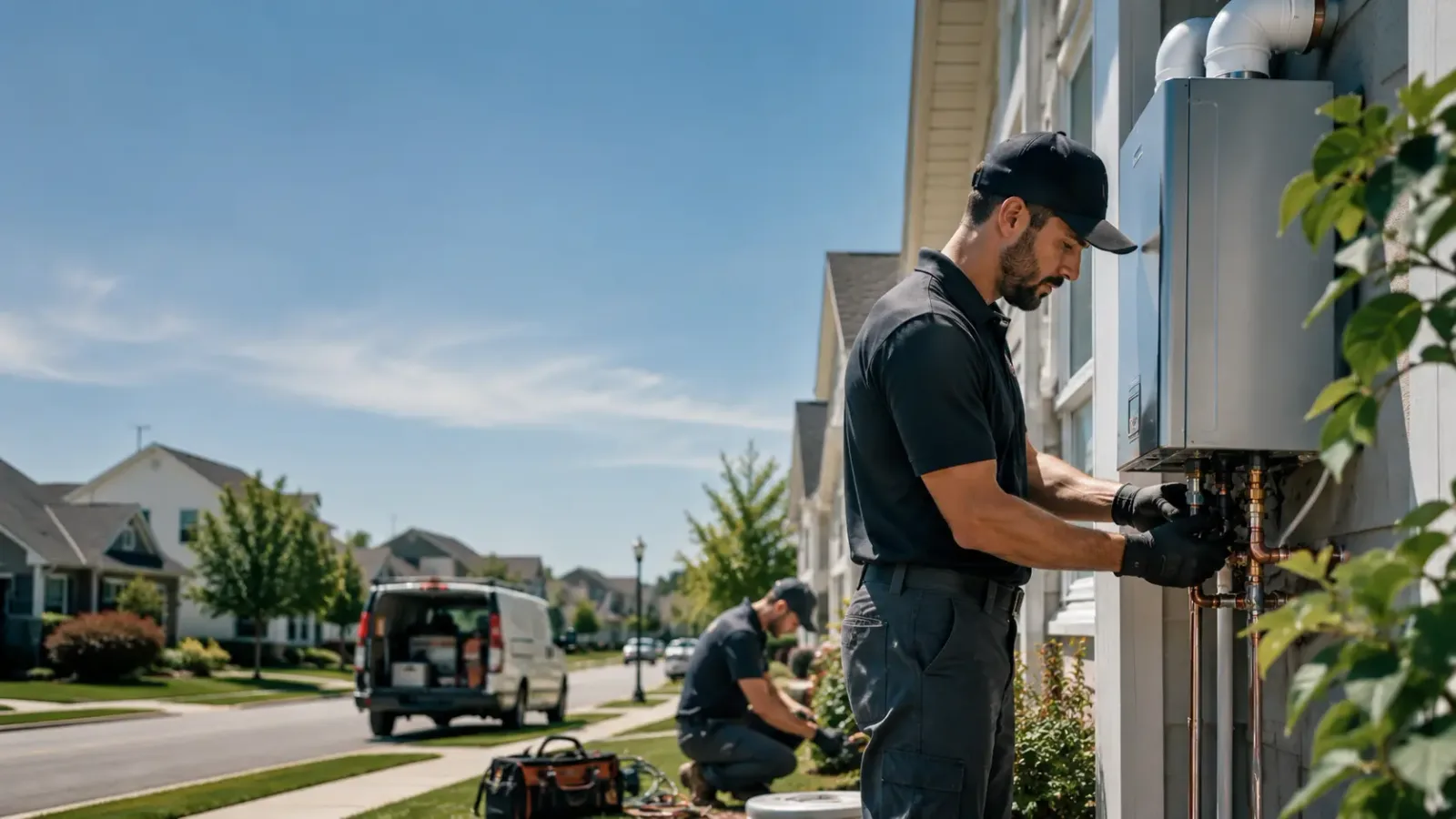 Tankless Water Heater Installation in Exira, IA